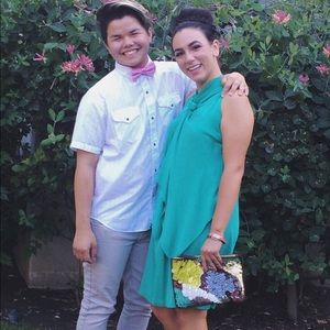 DVF Kelley green silk light weight dress 🌟